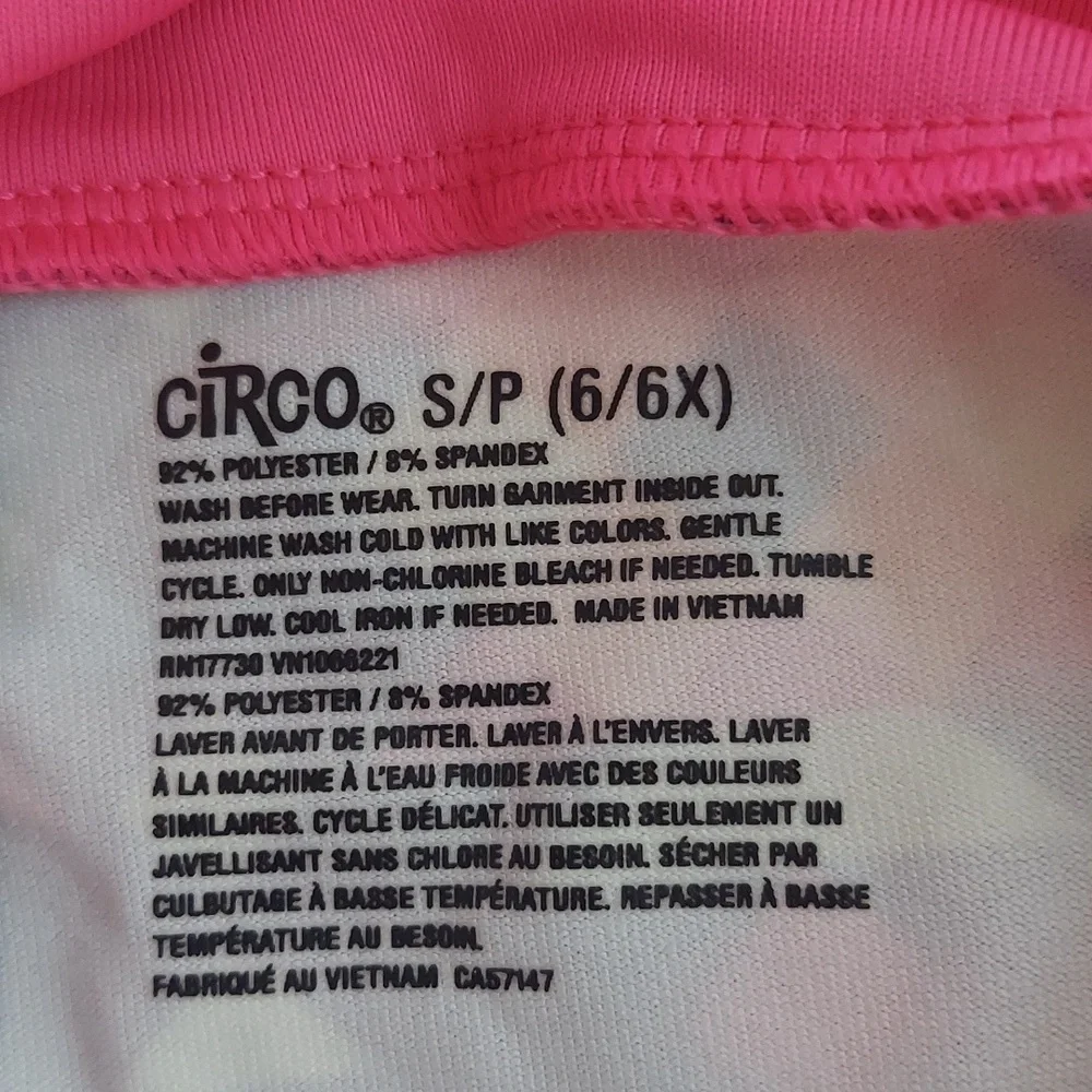 Circo geometric gymnastics dance cheer active spandex shorts - pink - S (6/6x)